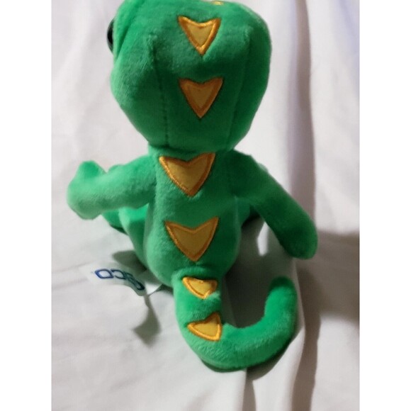 Geico Gecko Plush 5" Green Stuffed Animal Collectible Insurance Toy - Picture 5 of 7